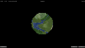 World map screenshot