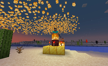 Herobrine in totem