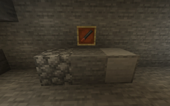 Iron File On Cobblestone