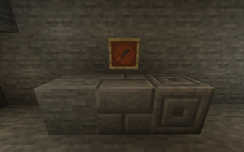 Iron Chisel On Stone