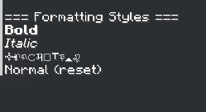 AR1 Text Formatting — screenshot 1