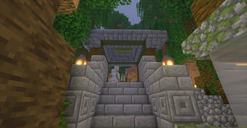 A jungle village