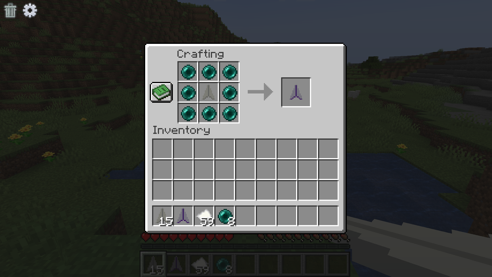 Ender Paper Plane recipe
