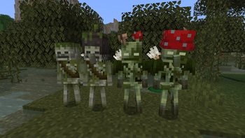Mossy Skeletons and Bogged