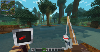 Compass & Fishing Rod