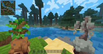 Oak Sapling & Pale Oak Sapling