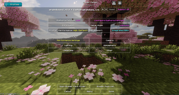 Menu Integration