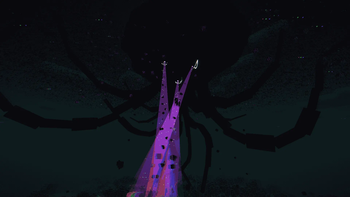 Wither Storm pulling in the Formidibomb