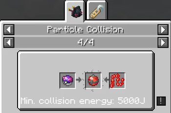 Particle Accelerator Recipes Example