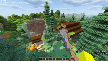 Villager loosing his house