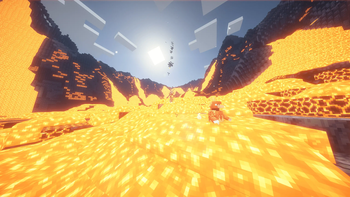 Lava, lava, and more lava.