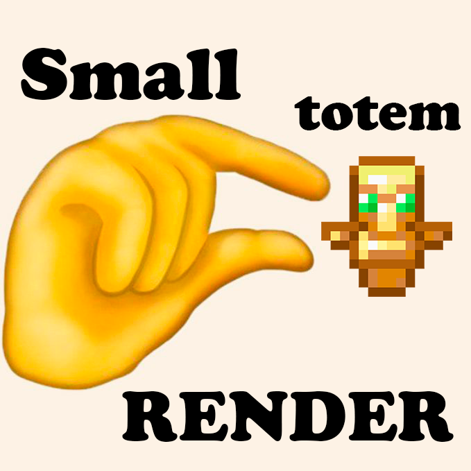 small totem render