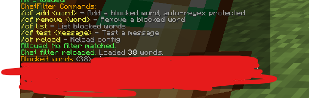 Commands/Settings