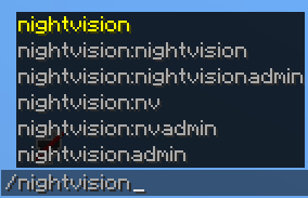 All commands