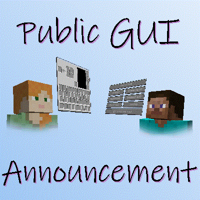 Public GUI Announcement