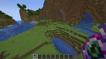 the teleporter in hand
