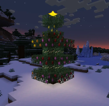 Christmas tree.