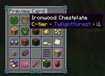 The Twilight Forest Card