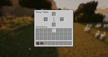 Rune Table UI