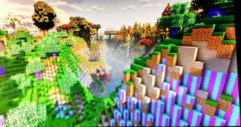 Magic Forest with using shader