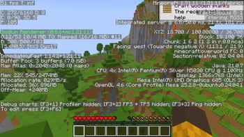 After adding Mods and texture packs (with specs n Stuff)