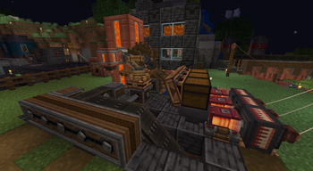 Automatic Lava-Powered Contraption