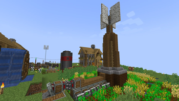 Wheat farm using Create