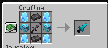 Wither Cloak Sword recipe