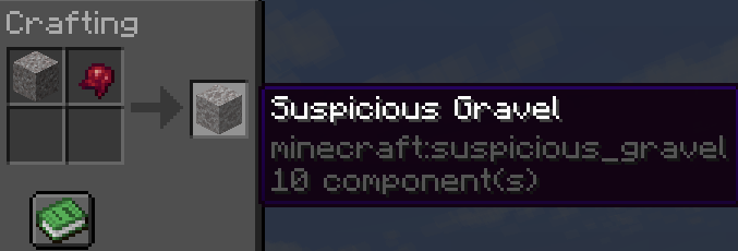 Suspicious Gravel Recipe