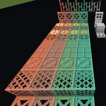 Copper and Iron Blocks