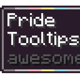 Demiflux Pride Flag Tooltip (Frame-only Alt-BG 7-Color)