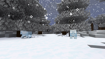 Improved Snowy Biomes & Snow Pig
