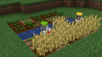 Chuds executing the Harvest task