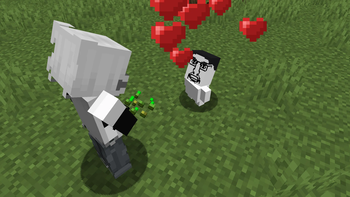 Player tames Chud with seeds