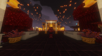Better Nether with Ruby Armor and Swords