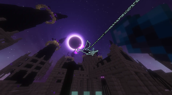 Ice Wizard Fighting End Dragon