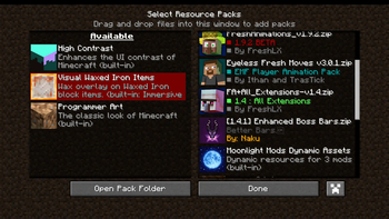 Personal Resource Pack Order