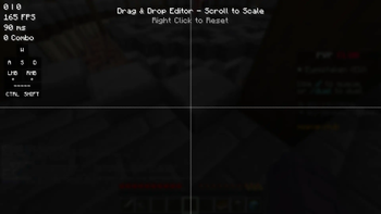 HUD Editor Screen