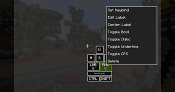 Customization Features On The Keystrokes Designer