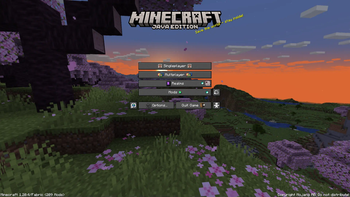 Title screen