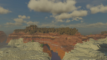 Wooded Badlands +shaders