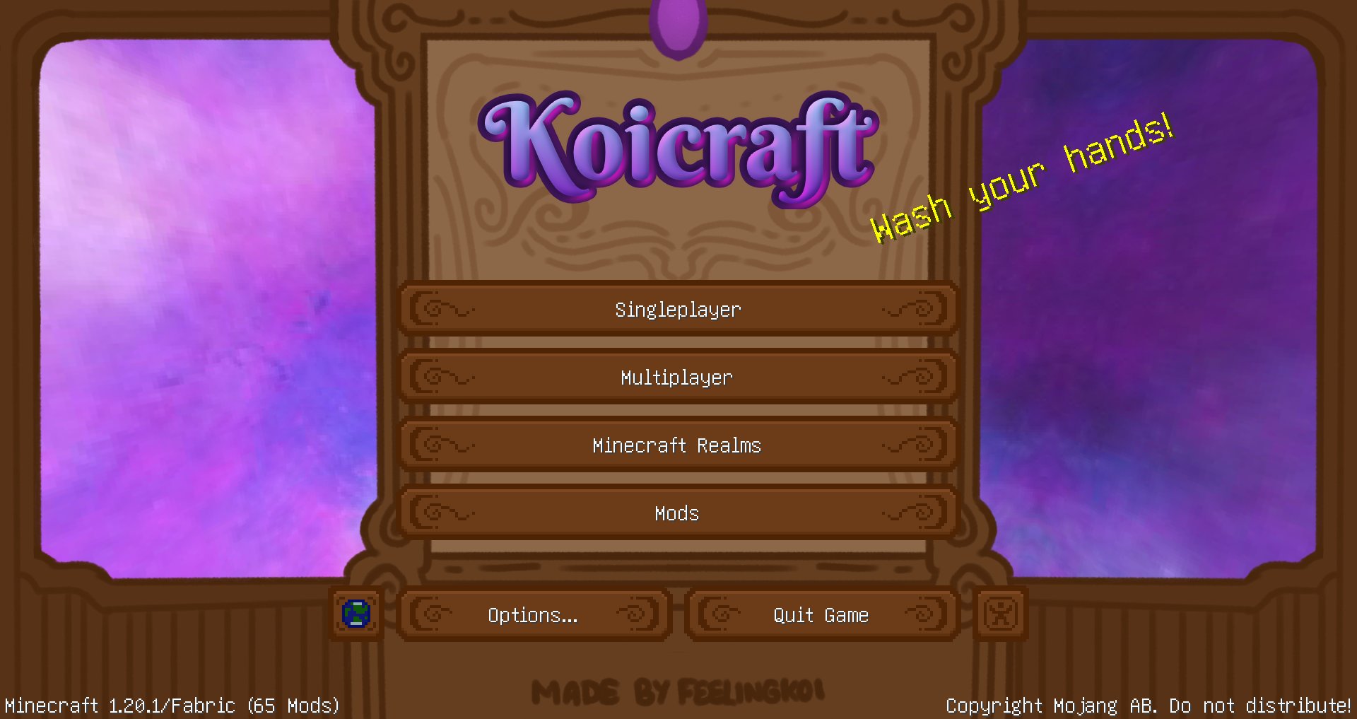 The UI for the Main Page