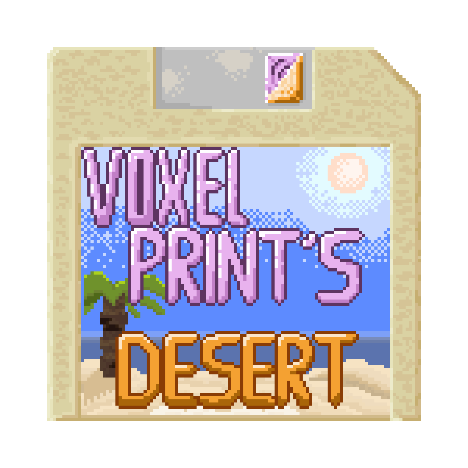 Voxelprint's Desert
