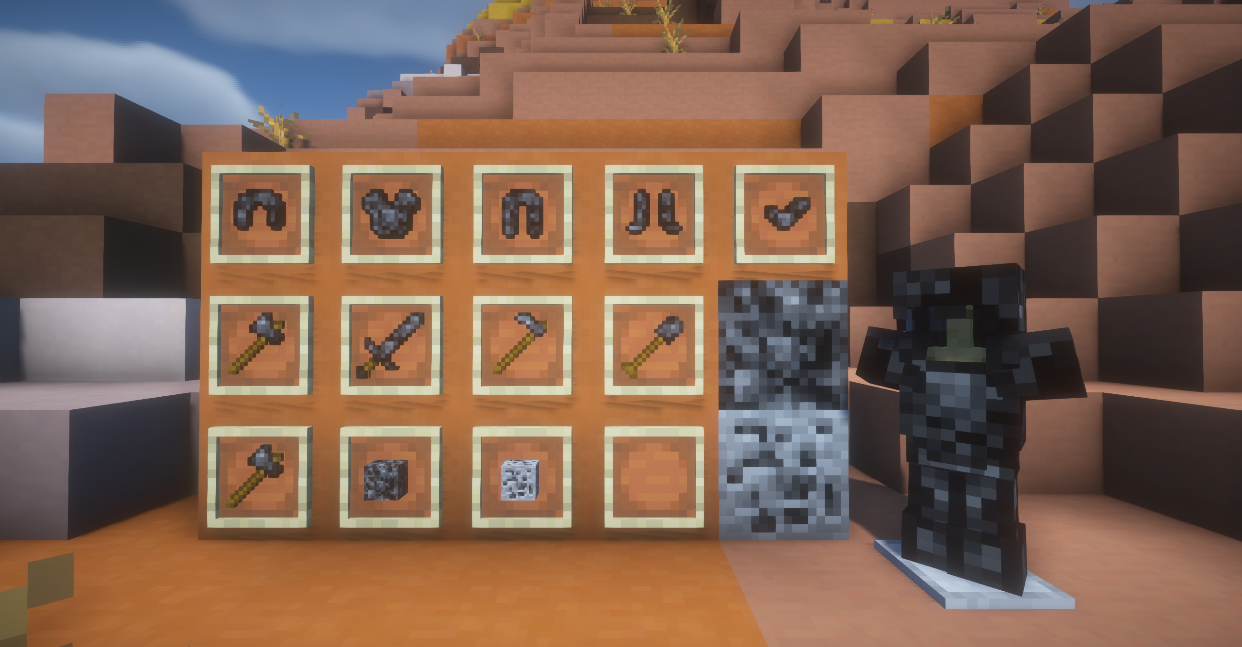 Ores and Items