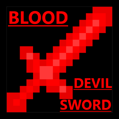 Blood Devil Sword - Minecraft Data Pack