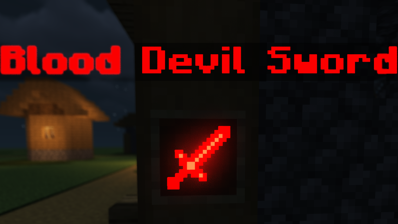 Bloody Minecraft Sword - Romzimus Collection