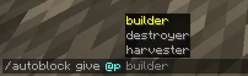 /autoblock command usage