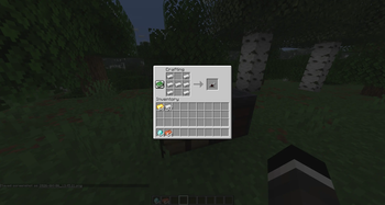 Iron horse armor crafting recipe