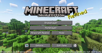 Title screen