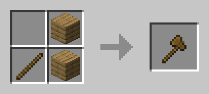 Wooden Axe Recipe